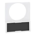 Schneider Electric - Skiltramme hvit med skilt