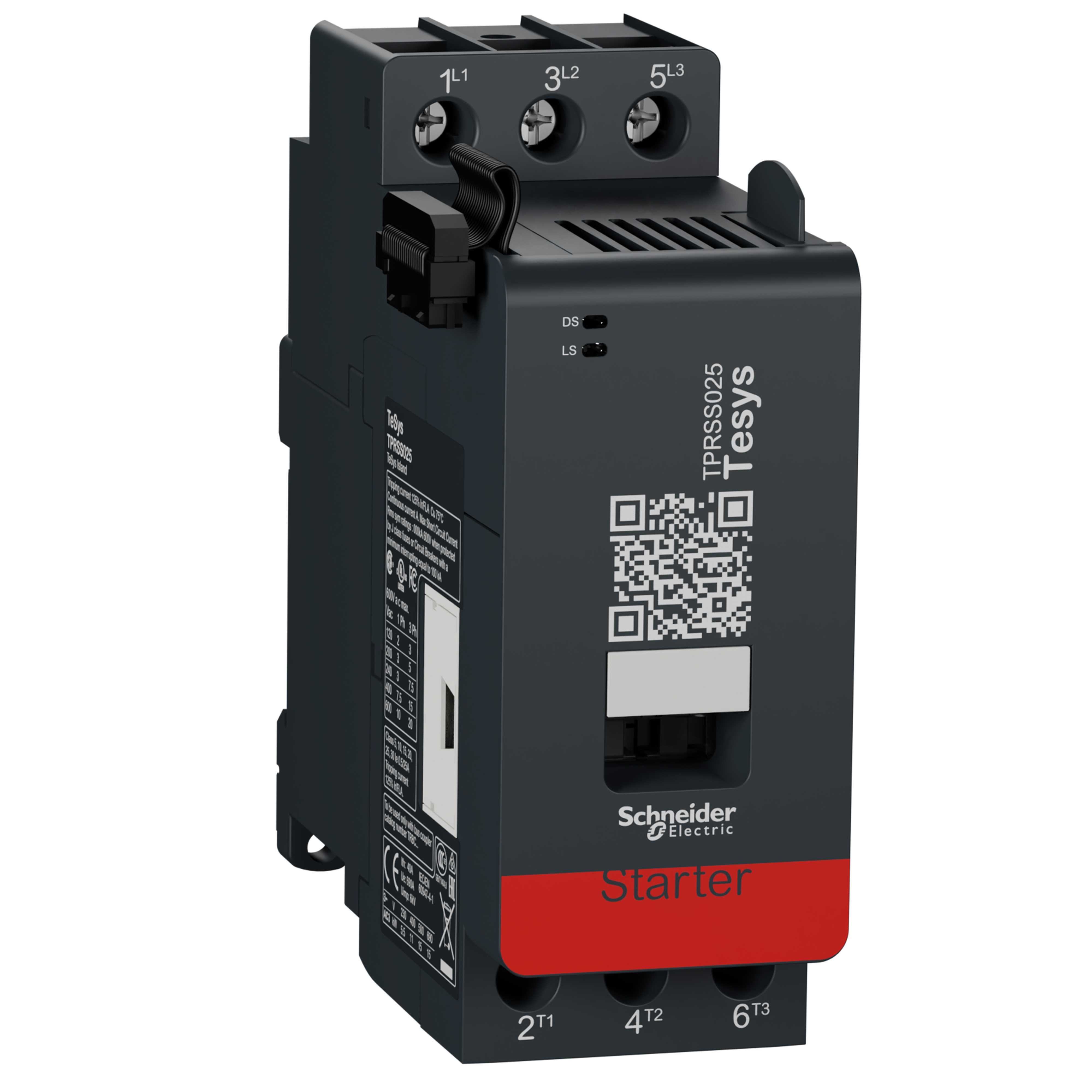 Schneider Electric - Direkte SIL-start TeSys island 30A AC-1, 25A AC-3, 11kW/15hk