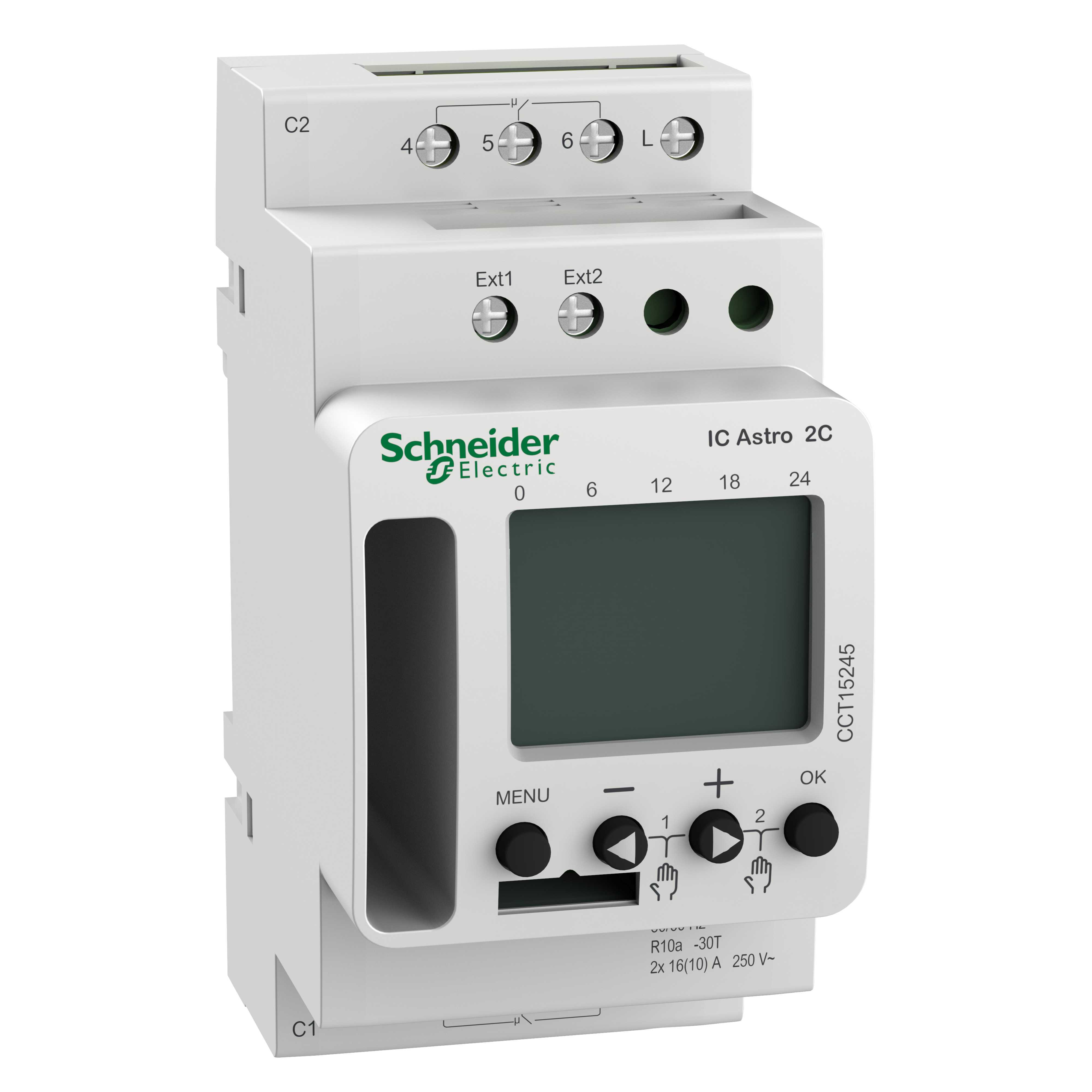Schneider Electric - Acti 9 IC Astro 2-kanals SMART astrour