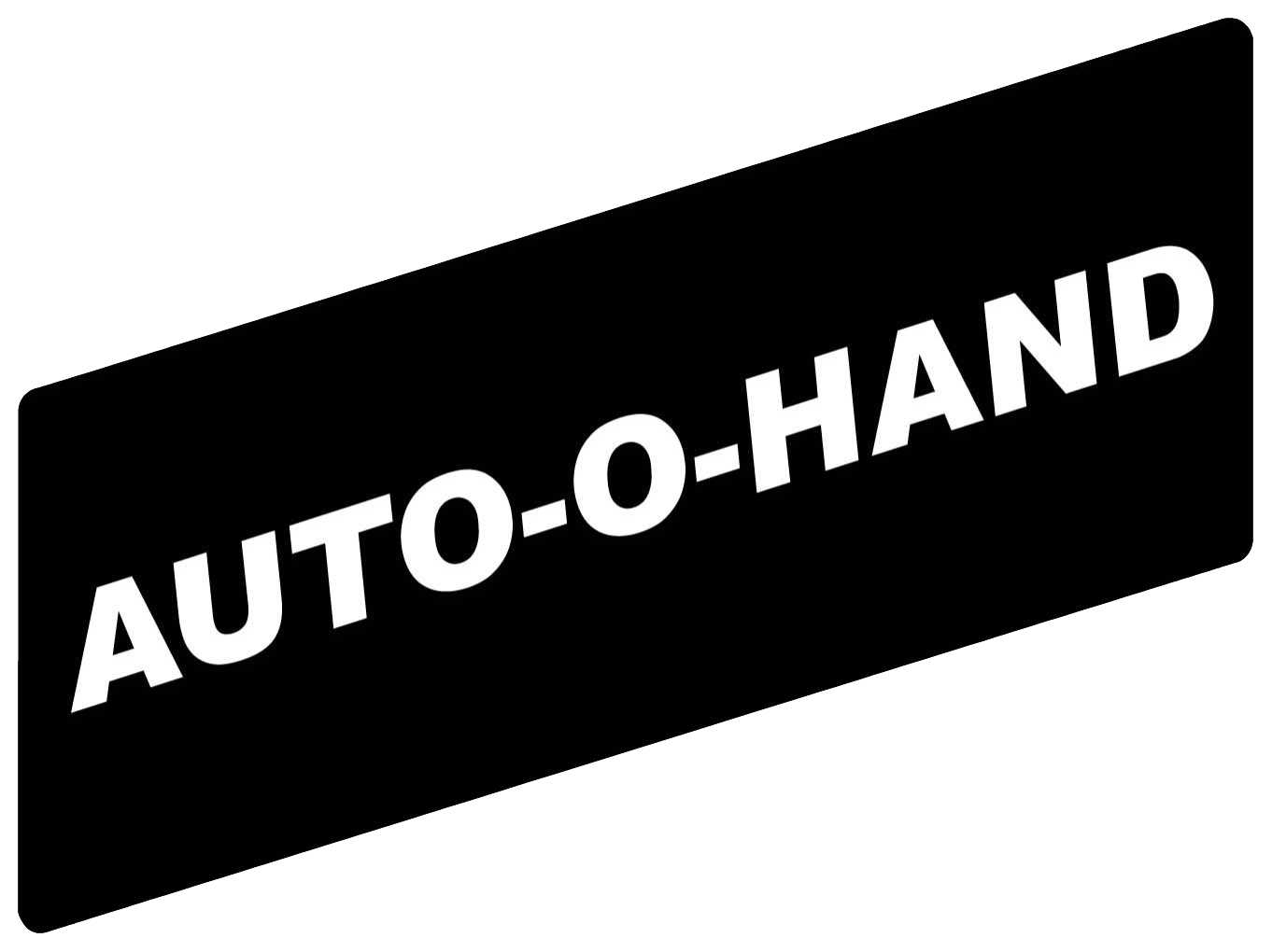 Schneider Electric - Skilt 8x27, AUTO-O-HAND