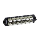 Schneider Electric - HD adapterplate m/12 LC DX MM