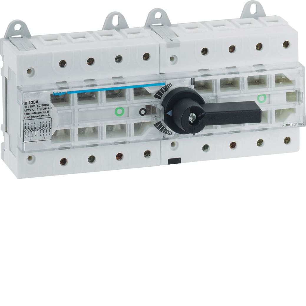 Hager - LASTVENDER 100A 4-POL.12 MOD.