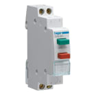 Hager - Tykknappbryter, 1-mod, 2x16A, 230VAC