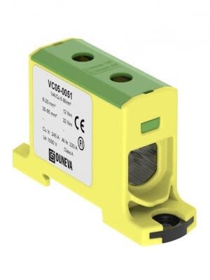 Ouneva OY - Klemme isolert 1x35-240mm² Gul/grønn