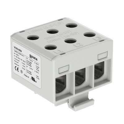 Ouneva OY - Klemme isolert 3x1,5-50mm² Grå