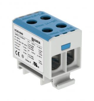 Ouneva OY - Klemme isolert 2x1,5-50mm² Blå