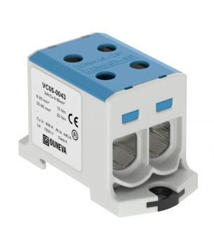 Ouneva OY - Klemme isolert 2x25-150mm² Blå