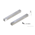 Elsteel - Sokkelprofil forsterket 1400mm