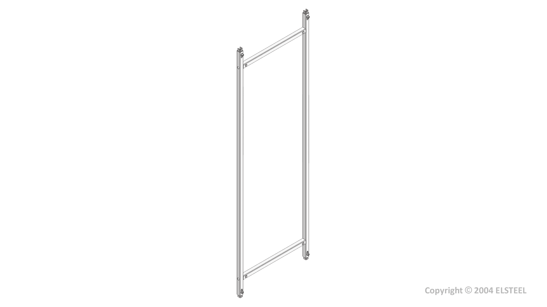 Elsteel - Dørramme 600x1600mm