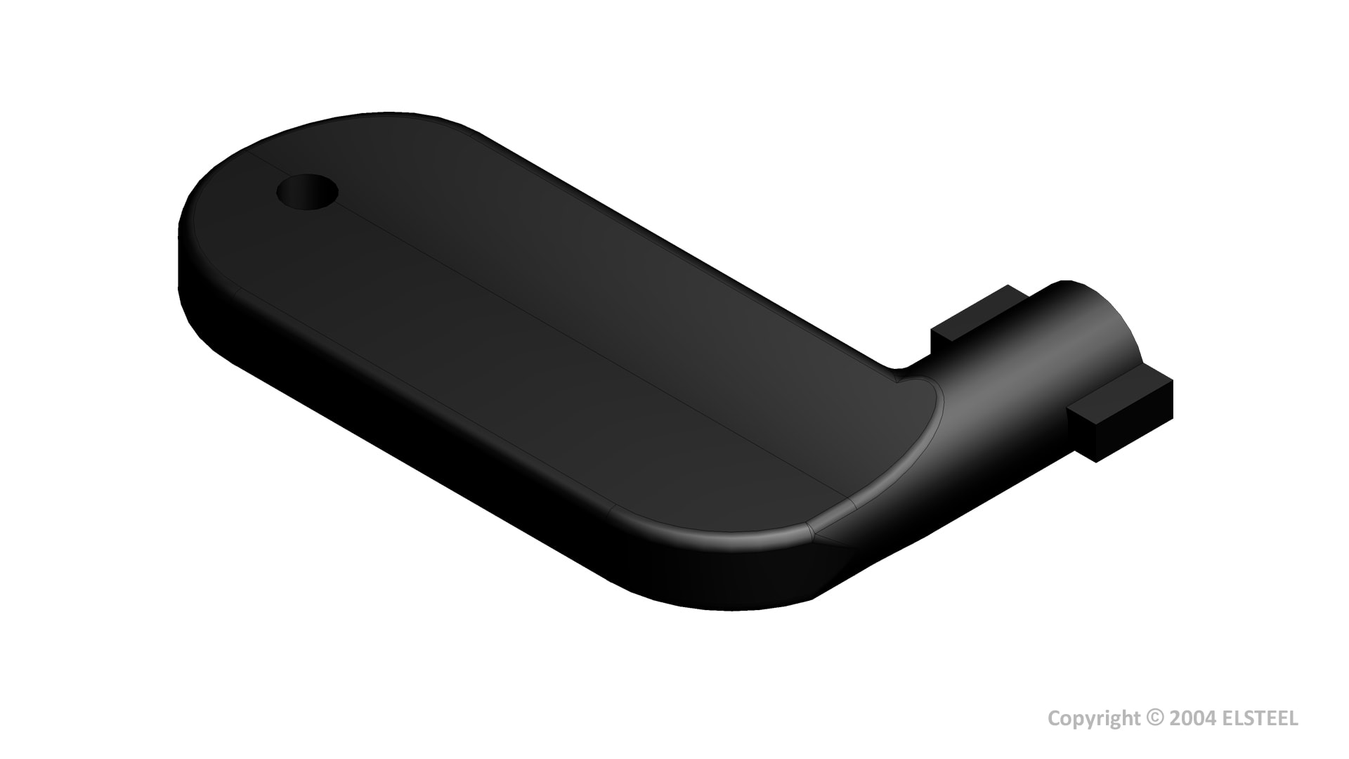 Elsteel - Nøkkel DIN 3mm. Dobbelbart