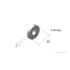 Elsteel - Avstandsstykke Aluminium 45mm