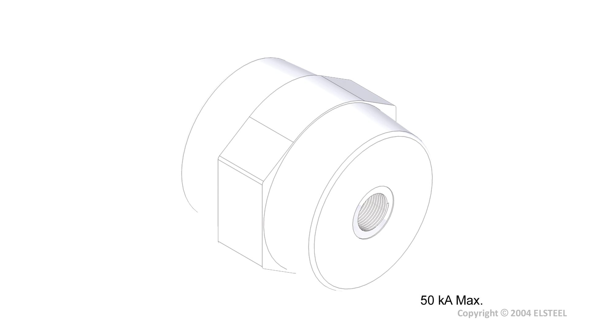 Elsteel - Isolator M8x45