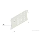 Elsteel - Form 2 avdekningsplate 400x200