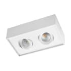 SG Armaturen - Cube DimToWarm hvit 2x6W LED, L90/B10> 50.000