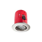 SG Armaturen - Jupiter FireRated børstet stål 5,5W LED GU10 230V