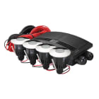 SG Armaturen - LUNA 4X1W LED INKL DRIVER (24V) 3000K, RA>90, L70/B50, CLASS II, IP44, IK08