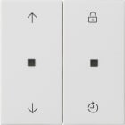 GIRA - eNet S3000 betjeningsmodul memory med pilsymboler, renhvit matt