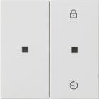 GIRA - eNet S3000 betjeningsmodul memory uten pilsymboler, renhvit matt