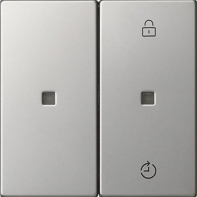 GIRA - eNet S3000 betjeningsmodul memory uten pilsymboler, edelstål