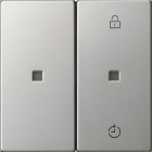 GIRA - eNet S3000 betjeningsmodul memory uten pilsymboler, edelstål