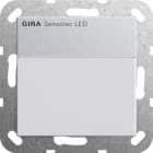 GIRA - Sensotec LED med fjernkontroll, aluminiumsfarget