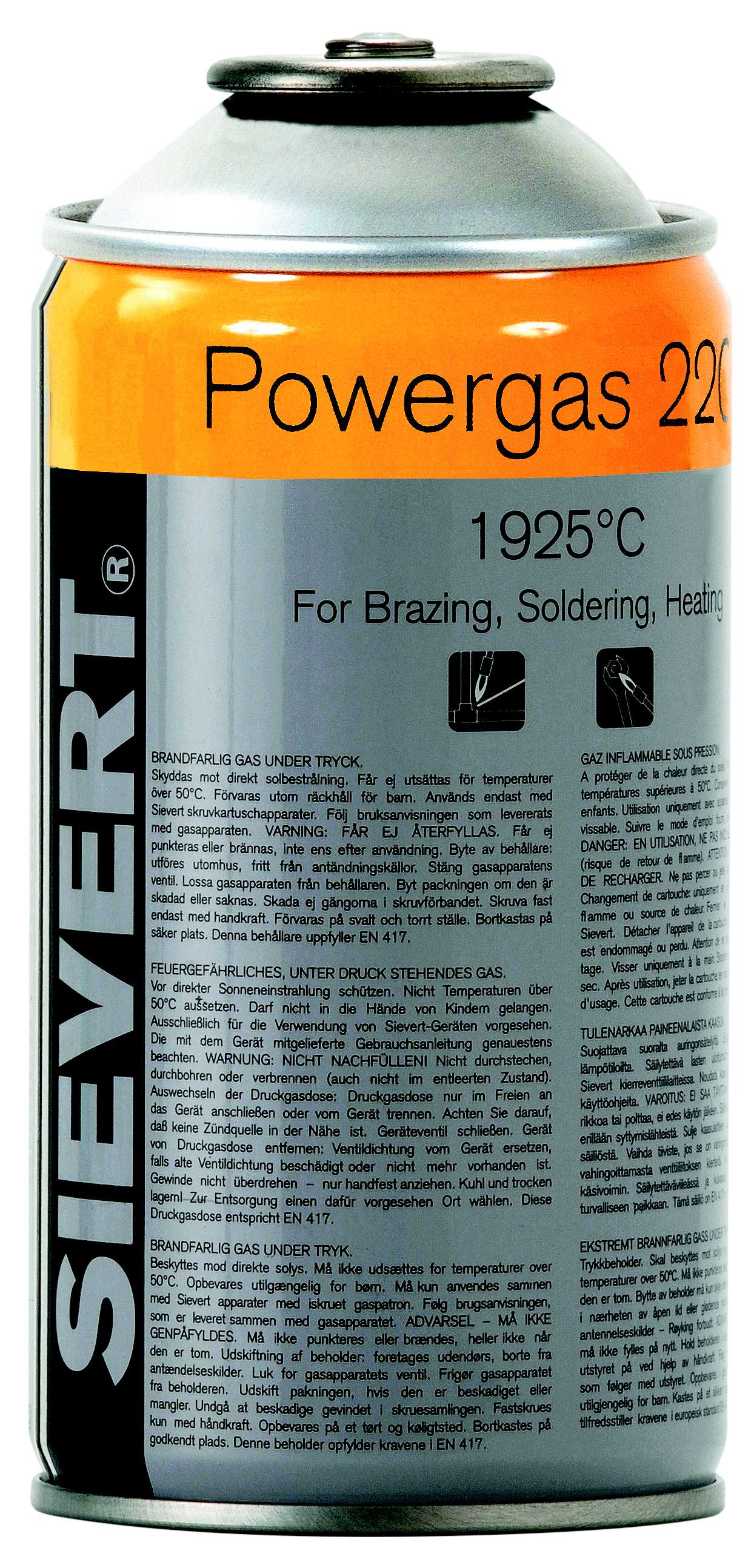Sievert - Ventilboks 175g 7/16"EU