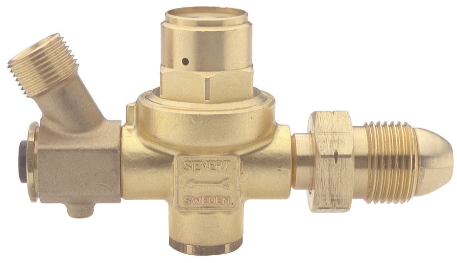 Sievert - Regulator 2bar 3/8V m/slangebrudd