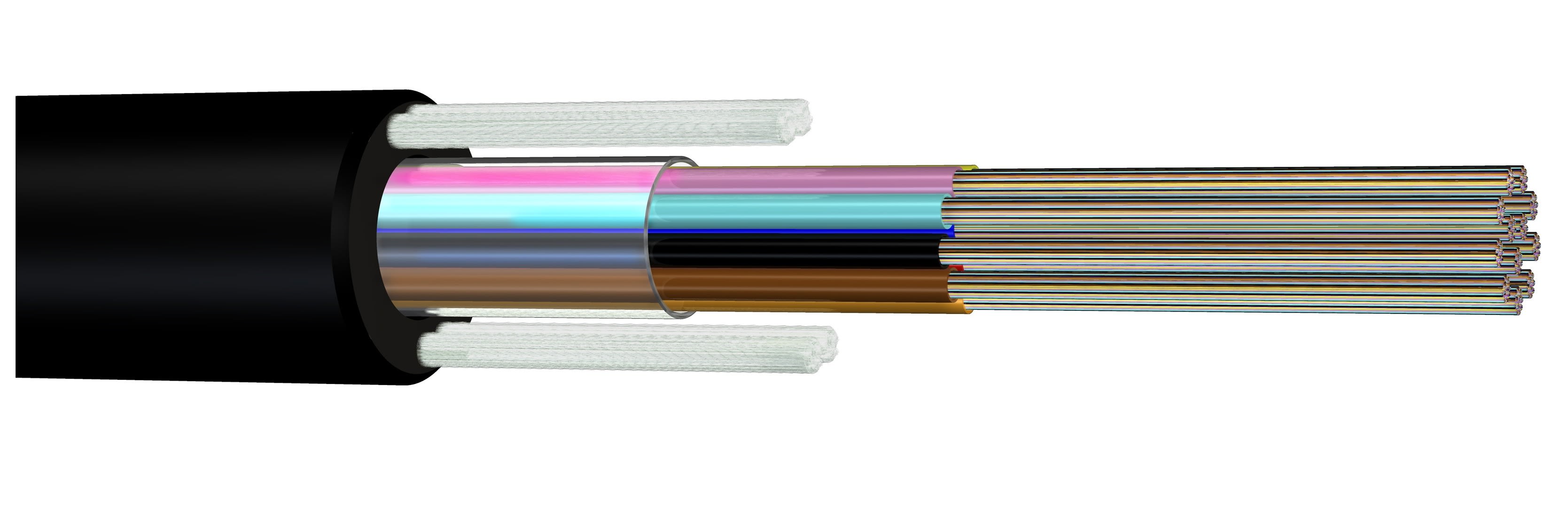 General Cabel - G24-9 QXAI µsheath  Sort GC 7mm