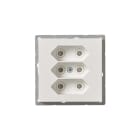 ABB Electrification - EURO STIKKONTAKT 3-VEIS HVIT MATT
