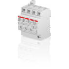 ABB Electrification - 3+N Imax=40kA, Up=1,8kV, Uc=275V, Type 2, Pluggbar, Signal,Quick Safe