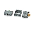 ABB Electrification - Holder + Kont.blokk + Lamp.blokk.m 2NO+1LB