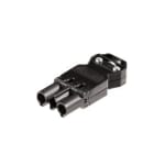 Wieland Electric GmbH - GST18i3 Kontakt, 3pol, Han, Skruklemme, Sort
