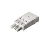 Wieland Electric GmbH - GST18i3 Kontakt, 3pol, Hun, Fjærklemme, Hvit