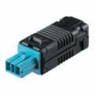 Wieland Electric GmbH - BST 2pol, Kontakt, Hun, Blå