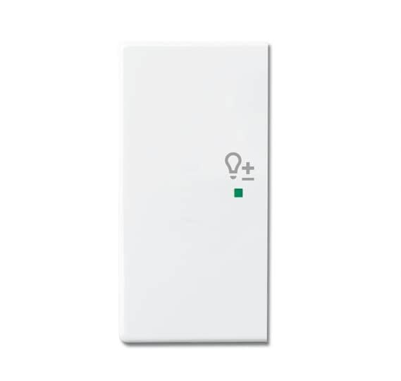 ABB Electrification - SRD-2-L-84 Front til bryter med to vipper for ABB-free@home®og KNX