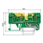 Wieland Electric GmbH - Jordklemme, Fjærklemme, WKFN,4 D1/2/SL/35