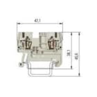 Wieland Electric GmbH - Fjærklemme, WKFN, 2.5/35 VO