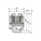 Wieland Electric GmbH - Rekkeklemme, Skruklemme, WK, 6/U -VO