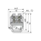 Wieland Electric GmbH - Rekkeklemme, Skruklemme, WK, 4/U -VO