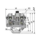 Wieland Electric GmbH - Sikringsklemme, Skruklemme, WK, 10/SI U 5X20