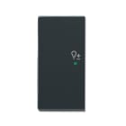 ABB Electrification - SRD-2-L-81 Front til bryter med to vipper for ABB-free@home®og KNX