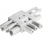 Wieland Electric GmbH - GST18i3 Fordeler, 1:2, flat, Hvit