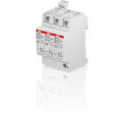 ABB Electrification - 3 pol, Imax=40kA, Up=1,8kV, Uc=440V, Type 2, Pluggbar, Signal, Quick Safe