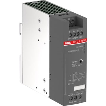 Strømforsyning, CP-C.1 24/5.0, 24VDC, 5.0A, 120W, 85-264VAC/90-300VDC