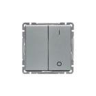 ABB Electrification - Impressivo bryter 2-1 innfelt 2+1 POL Aluminium