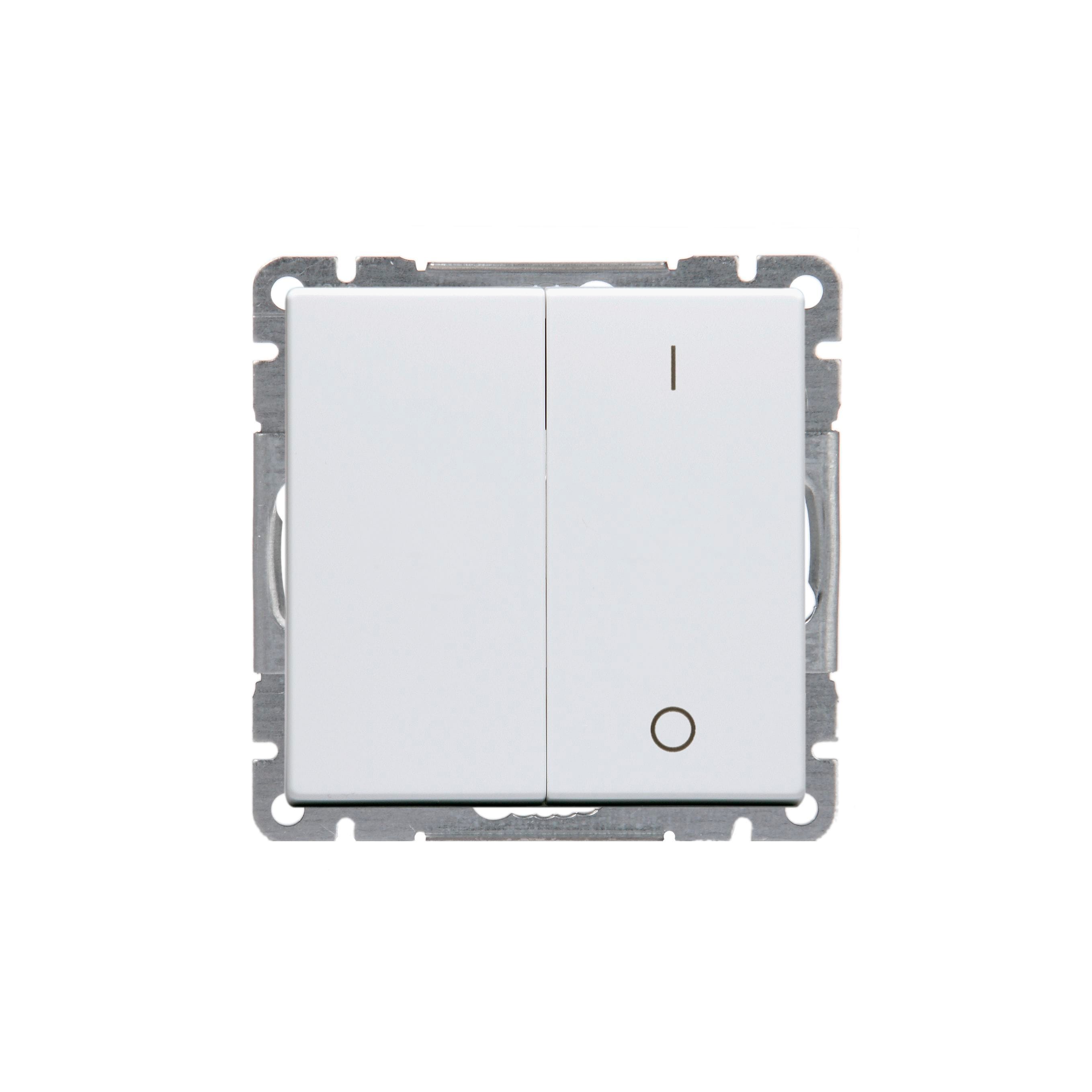ABB Electrification - Impressivo bryter 2-1 innfelt 2+1 POL Hvit