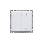 ABB Electrification - Impressivo bryter 2-1 innfelt 2+1 POL Hvit