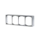 ABB Electrification - Impressivo 4-hull kappe uten boks 40/100 Aluminium