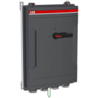 ABB Electrification - OKA600P3B, 160A, 3P, sort håndtak, IP65, aluminiumskappsling, 2no+2nc
