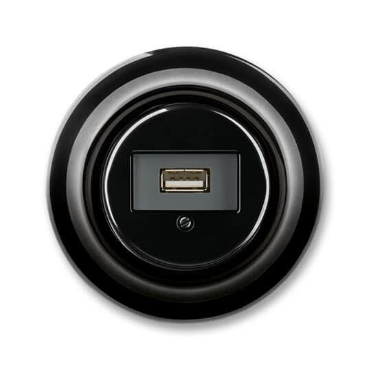 ABB Electrification - DECENTO USB UTTAK FMHS SORT 2CHK290420C4301